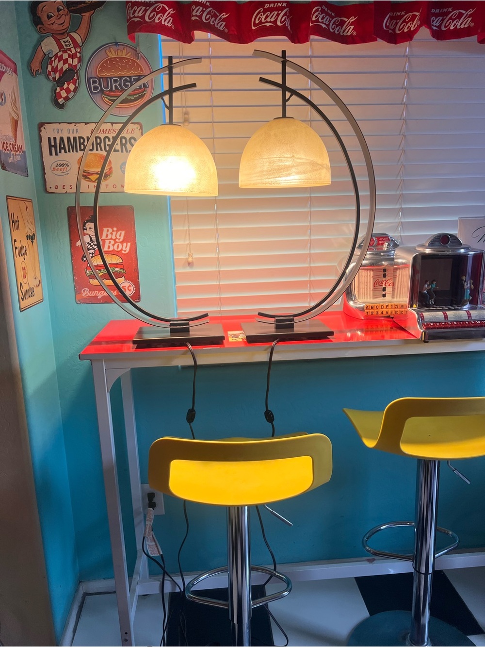 Regency Hill Orbit 2 Lamps